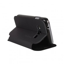 Samsung Galaxy S Duos 3 Stuffcool Flip Case Cover  - Black