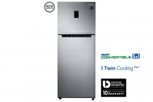 Samsung RT39K5538S9 Frost-free Freezer-on-Top Refrigerator 394 Ltrs