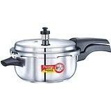 Prestige Deluxe Alpha Stainless Steel Pressure Cooker Deep Pan