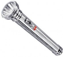 Eveready DL 65 3-Watt Brass Torch, (Black)