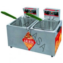 Akasa Double Deep Fryers DF8LD