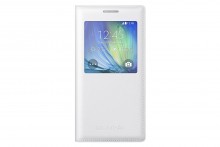 Samsung Galaxy A5 S-View Flip Cover (White) 