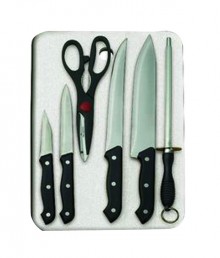 Prestige 7 Piece Knife Board Set