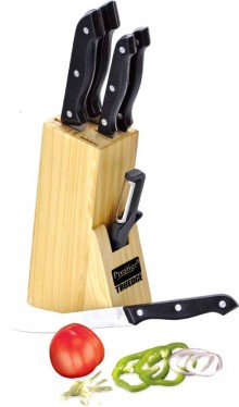 Prestige Tru-Edge Steel Knife Set  (Pack of 7)