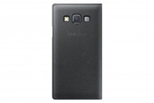  Samsung Flip Cover for Galaxy A3 (Charcoal) 