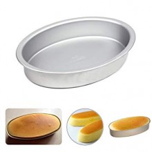 National ttm Oval Shaped aluminium Cake Mould Size No 3