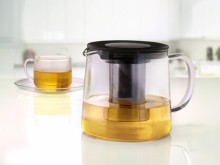 BOROSIL Aevlon Carafe With Stainless Steel Strainer 1000 ML
