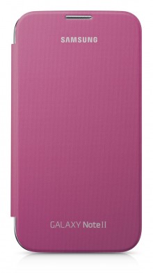 Samsung Galaxy Note 2 Flip Cover Case (Pink)