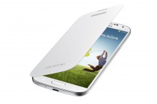 Samsung Galaxy S4 Flip Cover Folio Case (White) 