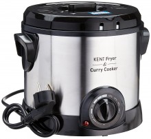 Kent Fryer & Curry Cooker 1.5 Ltr Deep Fryer Rice Cooker