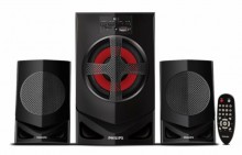 Philips MMS2030F 2.1 Channel Speakers USB, FM, SD & AUX