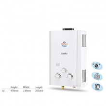 Bajaj Majesty Duetto LPG 6-Litre Water Heater (White)
