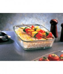 Borosil - Square Dish with Handle-800 ml