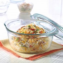 Borosil Deep Round Casserole 1200 ml