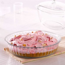 Borosil Fluted Dish, 1.5 Litres 