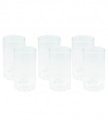 Borosil Medium Glasses 295ml Set Of 6