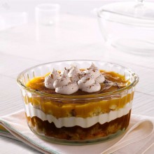 Borosil Souffle Dish, 1.5 Litres 