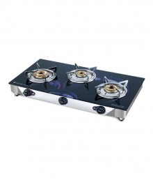 Bajaj Majesty Jewel Bubble 3 Burner SS