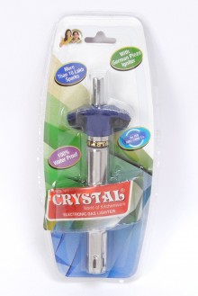 Crystal Gas Stove Lighter, Stainless Steel Aristo