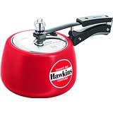 Hawkins Contura Ceramic Coated Tomato Red Pressure Cooker 3Liter (CTR30 )