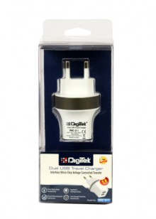 Digitek Dual USB Travel CHARGER Adapter (DMC-011)