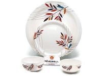 Dinewell Melamine Sprakle 24 pc Dinner Set