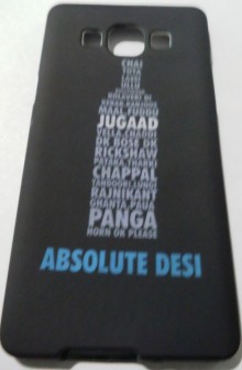 Samsung Galaxy A5  Back Cover (Absolute Desi)