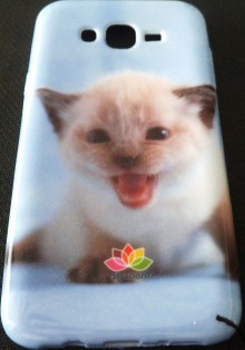  Samsung Galaxy J7 Back Cover (Sweet Cat)