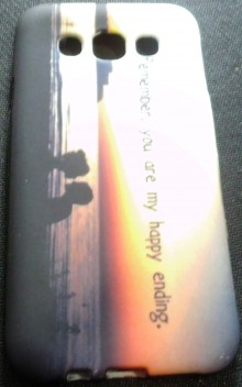 SAMSUNG GALAXY E5  Back Cover (Happy Ending)