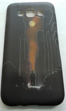 SAMSUNG GALAXY E5  Back Cover (Night BWK)