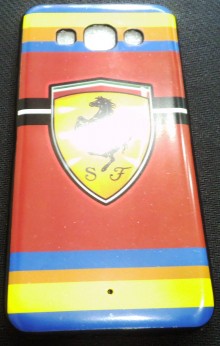 SAMSUNG GALAXY E5  Back Cover (Ferrari Sign)