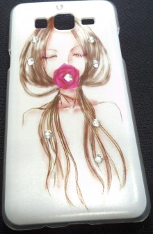 Samsung Galaxy On5 Back Cover (Girl Pic)