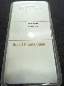 Samsung Galaxy On5 Back Cover (Transperant)
