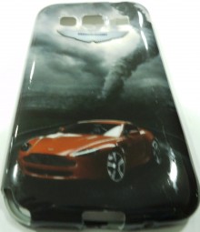Samsung Galaxy Core Prime SM G360 Back Cover (Orange Car)
