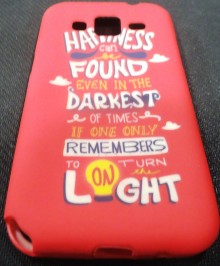 Samsung Galaxy Core Prime SM G360 Back Cover (Light)
