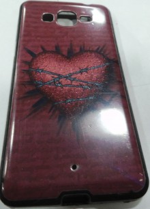 Samsung Galaxy Grand Prime G530-Back Cover(Heart)