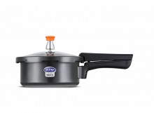 Ultra Ebony 2 Litre Hard Anodized Pressure Cooker 