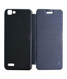 Flip Cover for VIVO V1(Black) 