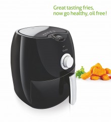 Glen Kitchen GL 3044 Air Fryer (Black) - 2 Year Warranty - Upto 80% Less Fat, Cooking Capacity 2.8 litres, 1350 Watt 