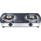Prestige Premia 2 Burner Glass Top GTSM 02 SS