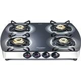 Prestige Premia 4 Burner Glass Top GTSM 04 SS