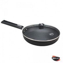 Nirlep Fry Pan With Glass Lid 240mm LSFP24 			