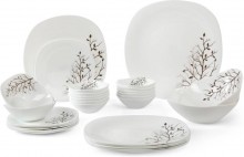 Laopala Quadra Pack of 29 Dinner Set  (Opalware)
