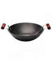 Hawkins Futura Deep Fry Pan IL22 2.5L & 2 short Handles(Flat Bottom)