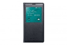 Samsung Galaxy S5 Case S View Flip Cover Folio, Black 