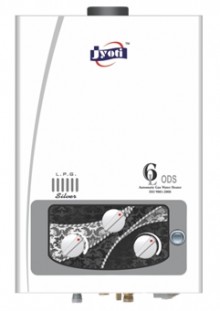 Jyoti  Silver Gas Geyser 6 Ltr High Pressure