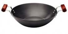Hawkins Futura Deep fry Pan L22 2.5L With 2 Short Handles (Flat Bottom)
