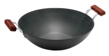 Hawkins Futura Deep Fry Pan L46 5L & 2 short Handles(Flat Bottom)
