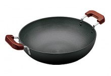 Hawkins Futura Deep fry Pan L71 7.5L With 2 Short Handles (Flat Bottom)