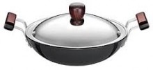 Hawkins Futura Deep fry Pan L74 With Lid 2.75L Kadai (Round Bottom)